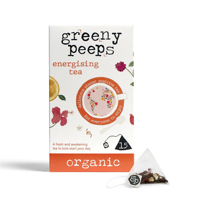 Greenypeeps Organic Energising Herbal Tea (20 x 1.5gm Teabags)