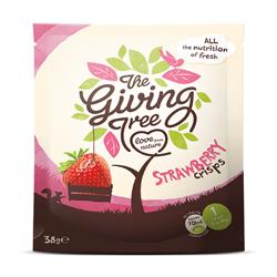 Freeze Dried Strawberry Crisps 38g