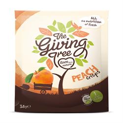 Freeze Dried Peach Crisps 38g