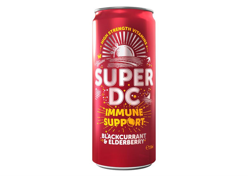 Super DC Blackcurrant & Elderberry immune boosting drink 250ml