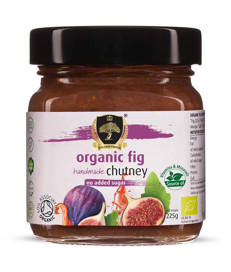 Organic Fig Chutney 225g no added sugar