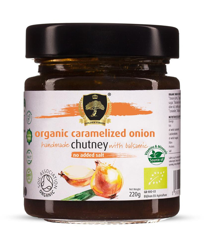 Organic Caramelised Onion Chutney 220g