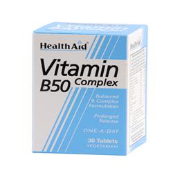 Vit B50 Complex - Prolonged Release Tablets  30&