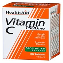 Vitamin C 1500mg - Prolonged Release   Tablets  30&