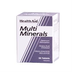 Multiminerals - Prolonged Release   Tablets 30&