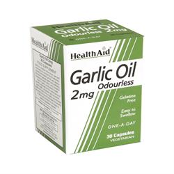 Garlic Oil 2mg (odourless) Vegicaps 30&