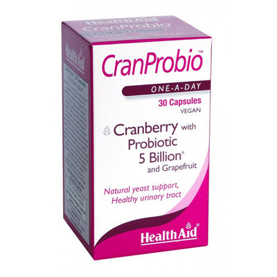 Cranprobio  (Cranberry Probiotic 5 Billion) - 30 Vegicaps