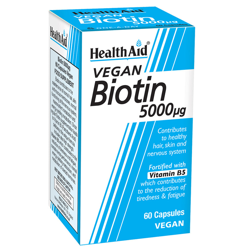 Biotin 5000mg Capsules 60&