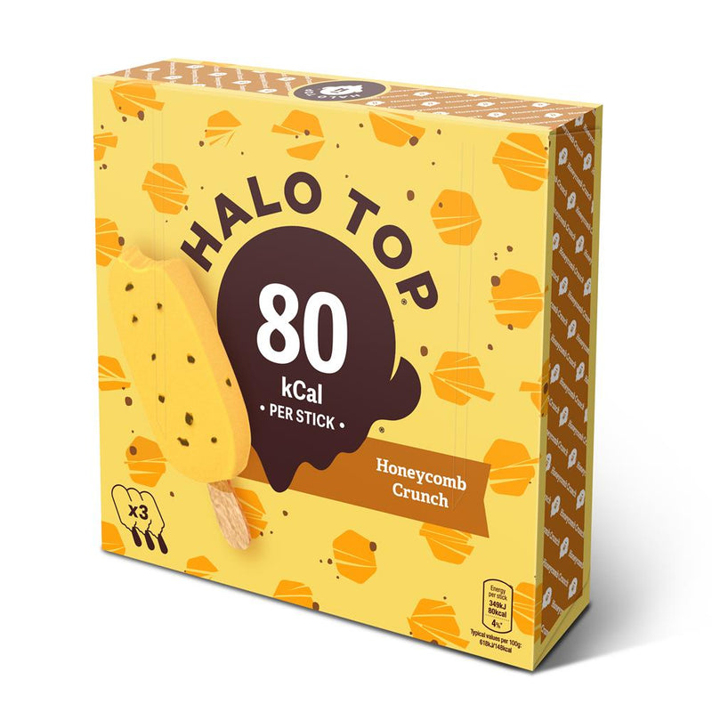 Halo Top Honeycomb Crunch Sticks 3x100ml