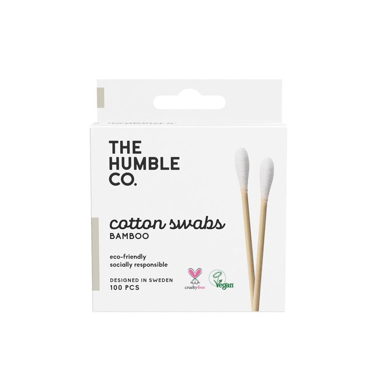 Humble Bamboo Cotton Buds White  100pcs