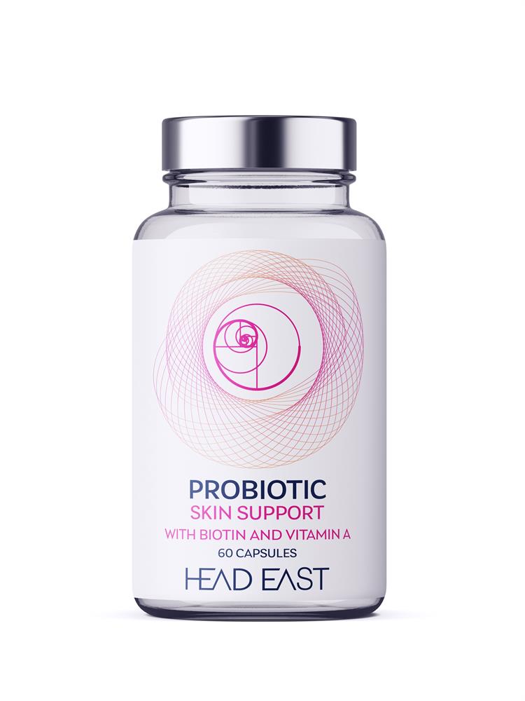 60 x Probiotic Skin Support capsules with biotin and vitamin A