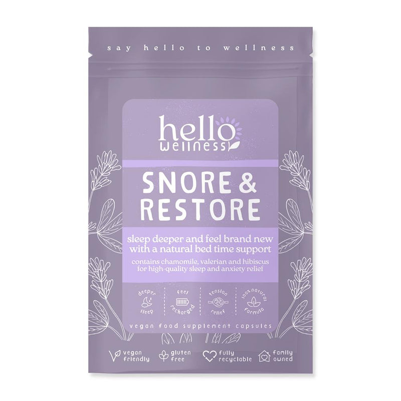 Snore & Restore sleep support 60 x 400mg