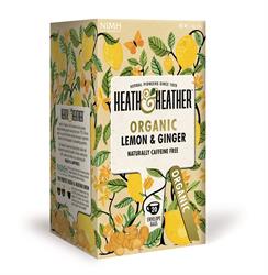 Organic Lemon & Ginger ST&E 20 Bag