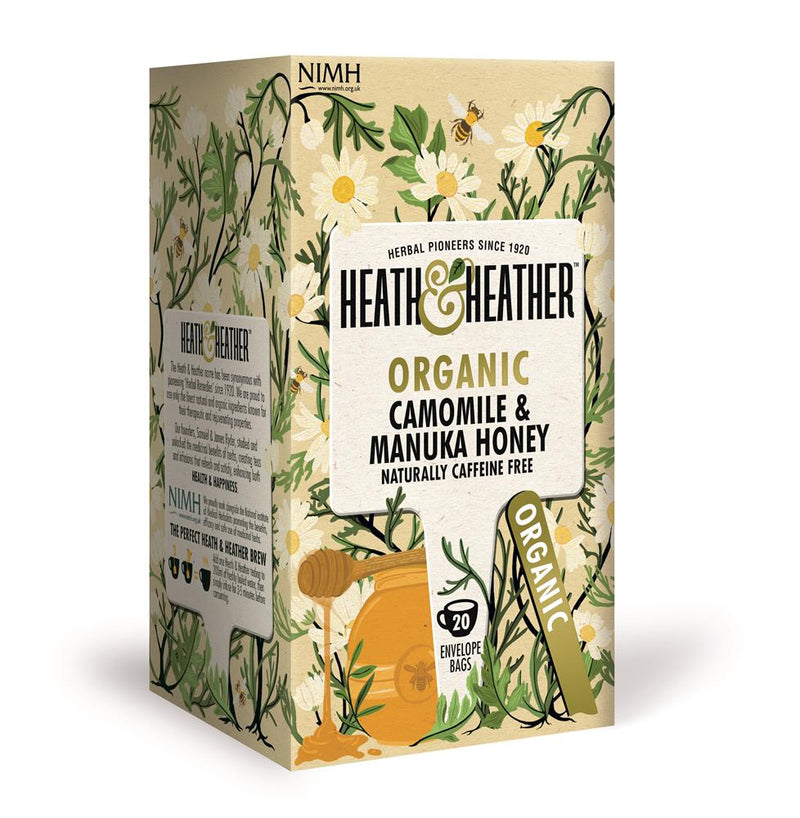 Organic Camomile & Manuka Honey 20 bag