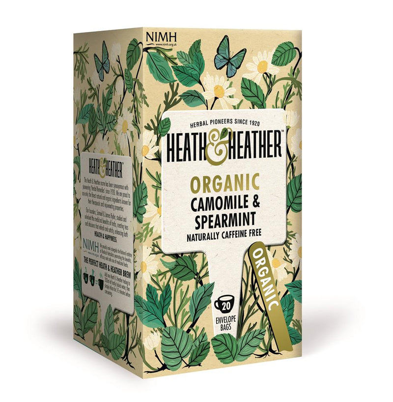 Organic Camomile & Spearmint 20 Bag