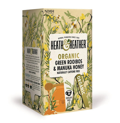 Organic Green Rooibos & Manuka Honey 20 Bag