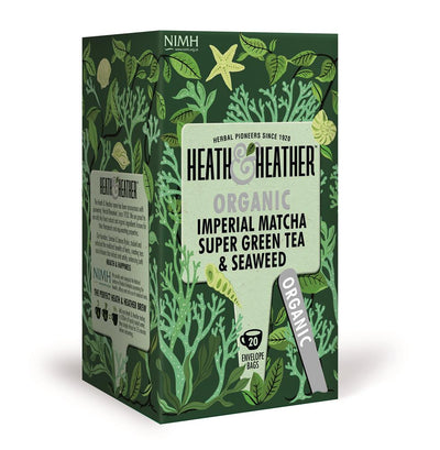 Organic Super Green Tea Matcha & Seaweed 20 Bag