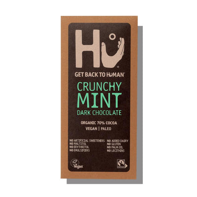 Hu Crunchy Mint Dark Chocolate Bar 60g