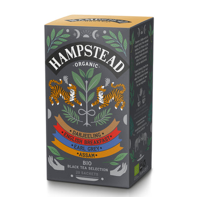 Organic Hampstead Tea Black Tea Selection 20 Sachets