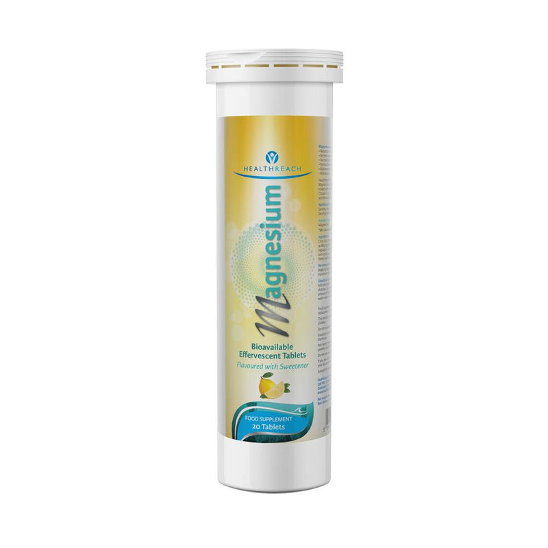 Healthreach Magnesium Effervescent Tabs 20&