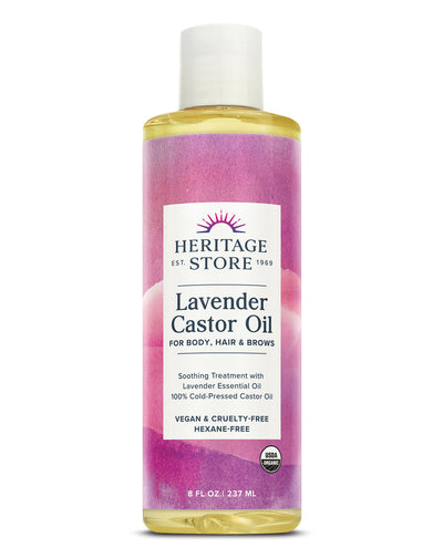 Organic Castor Oil Lavender 236ml