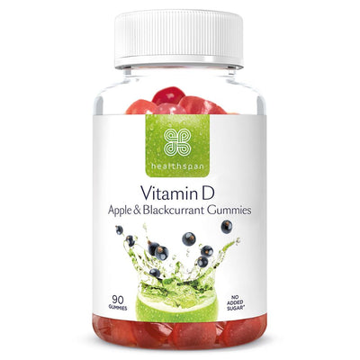 Vitamin D Apple and Blackcurrant Gummies 30 Gummies