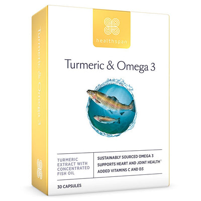 Turmeric & Omega 3 30 Capsules