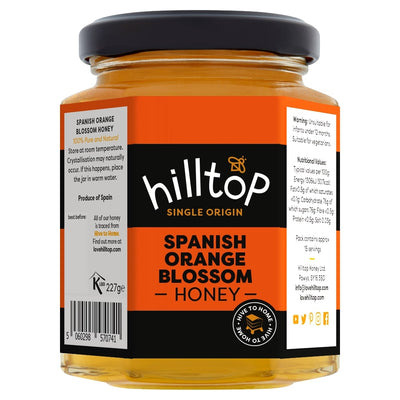 Hilltop Orange Blossom Honey 227g