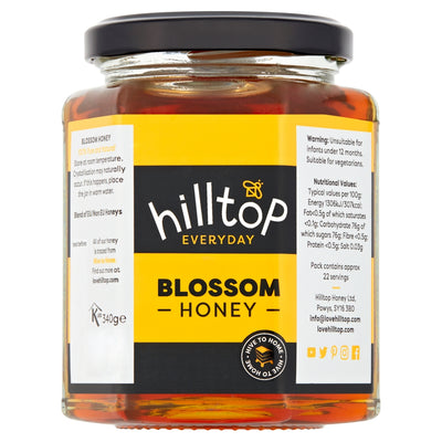 Hilltop Blossom Honey jar 340g