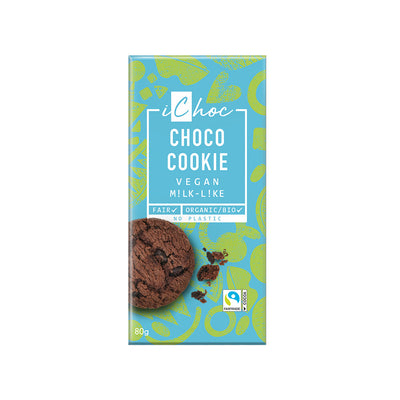 Choco Cookie Chocolate Vegan Organic 80g