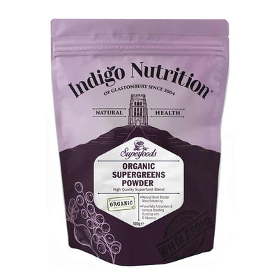 Indigo Herbs Organic Super Greens Powder 500g