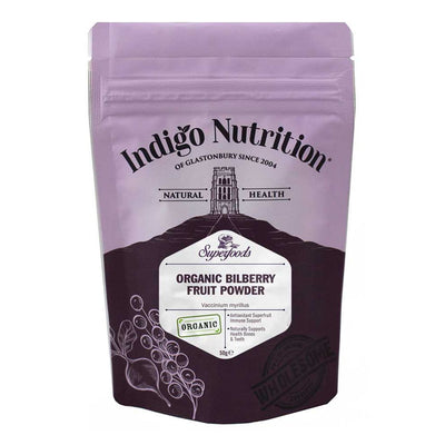 Indigo Herbs Organic Bilberry Powder 50g