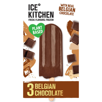 Belgian Chocolate Ice Lolly (Vegan) Multipack 3 x 75g