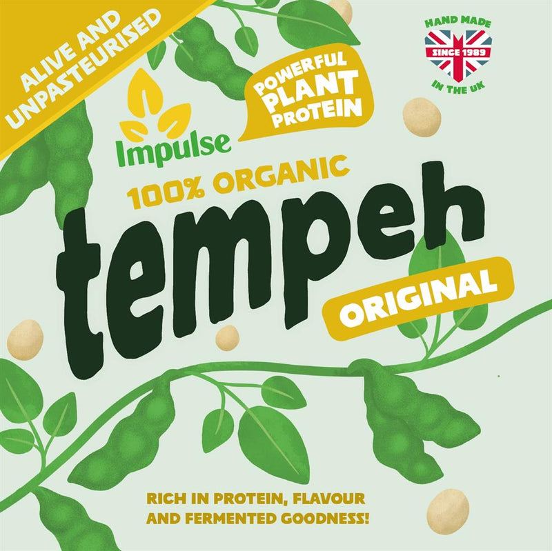 Organic Frozen Plain Tempeh 227g