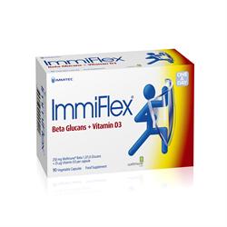 ImmiFlex 250 mg + 20 mcg Vitamin D3 90 Capsules