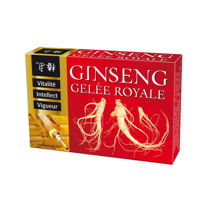 Ginseng + Royal jelly vials 20&