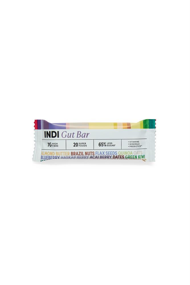 Indi Gut Bar High Fibre Vegan Gluten-free 35g bar