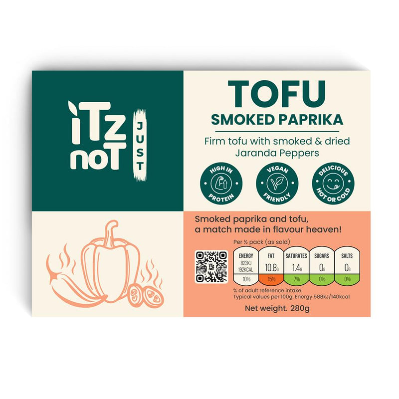 Smoked Paprika Tofu 280g (Extra Firm)