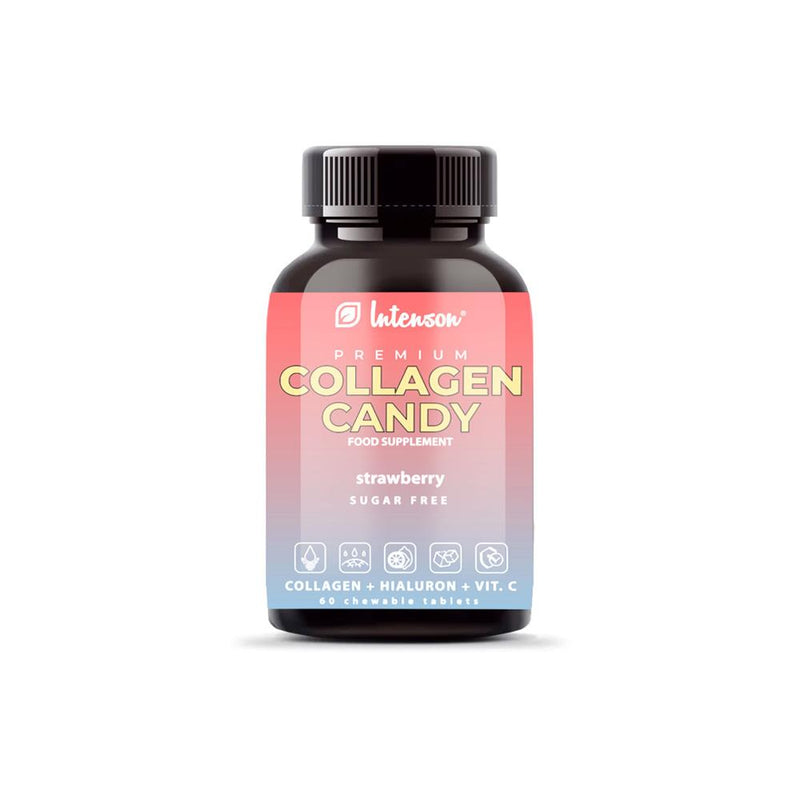 Collagen Candy with Strawberry Flavour- 60 Chewable Tab.