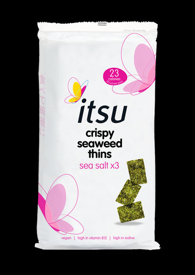 Sea Salt Crispy Seaweed Thins Multipack 3x5g