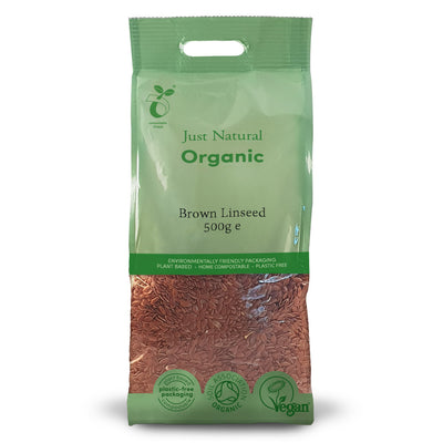 Organic Brown Linseed 500g