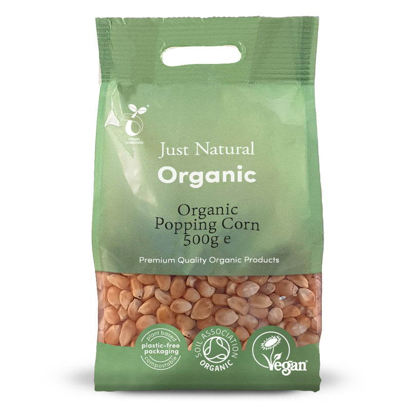 Organic Popping Corn 500g