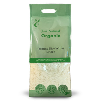 Organic Jasmine Rice White 500g