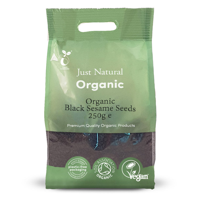 Organic Black Sesame Seeds 250g