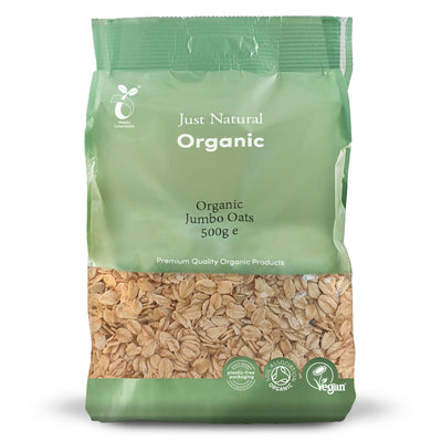 Organic Jumbo Oats 500g