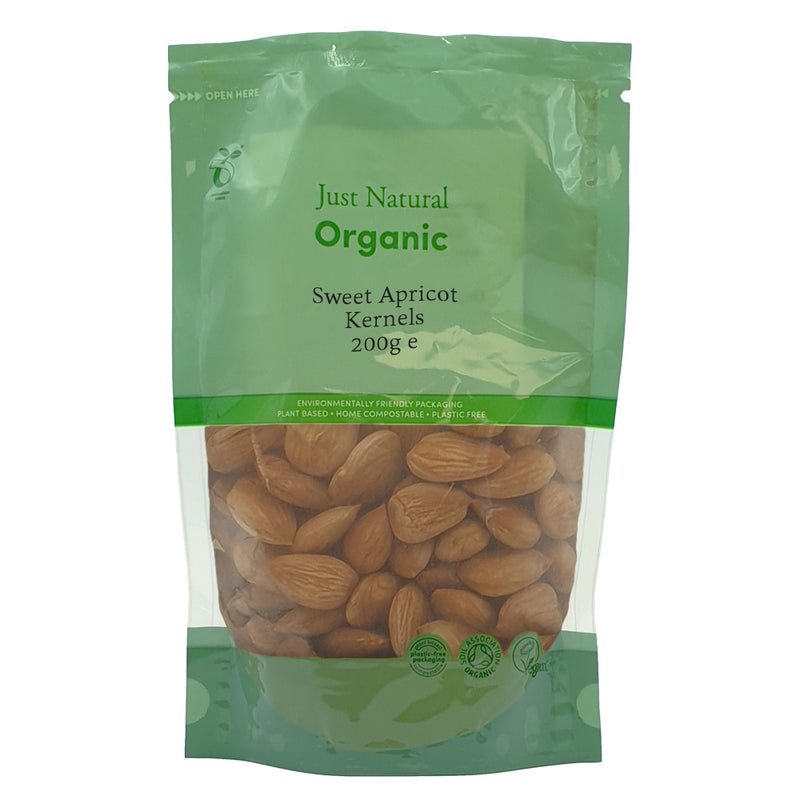 Organic Sweet Apricot Kernels 200g