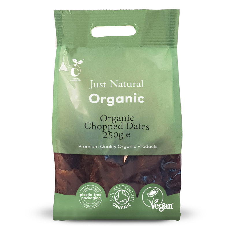 Organic Chopped Dates 250g