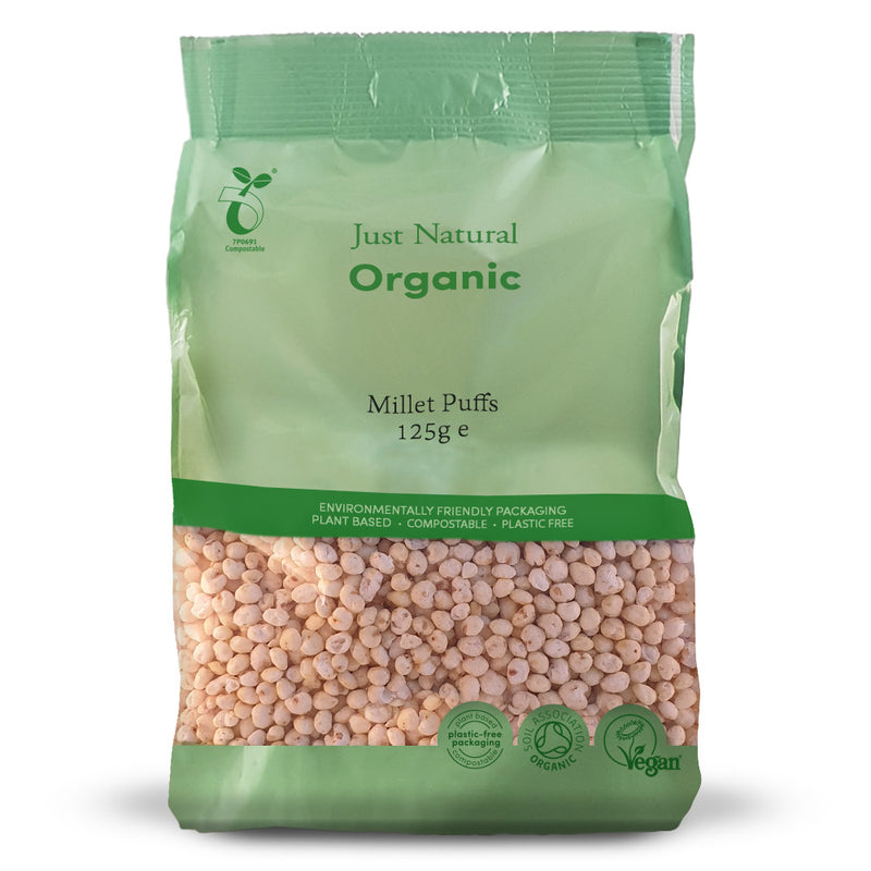 Organic Millet Puffs 125g