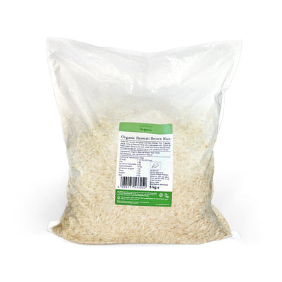 Organic Basmati Brown Rice 5kg