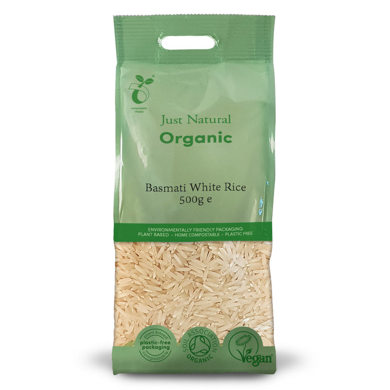 Organic Basmati White Rice 500g